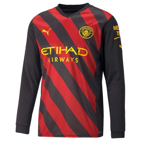 Tailandia Camiseta Manchester City 2ª ML 2022-2023